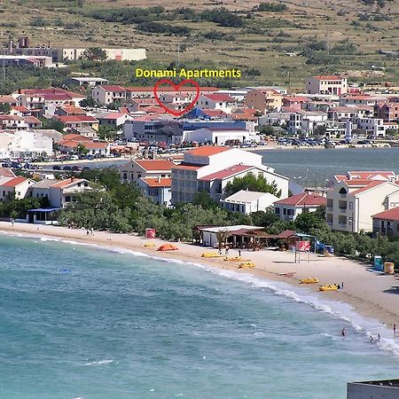 Donami Apartments Pag Town Exterior foto